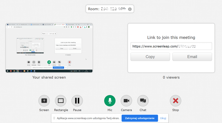 alt-zrzut ekranu screenlap udostępnianie ekranu